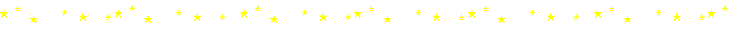 Yellow star divider